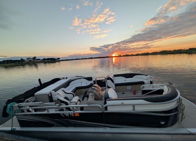 Custom Party Pontoon with Jet Ski Option Premium Sound Fuel Included