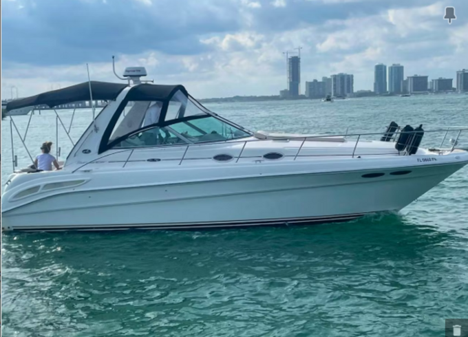 37ft Sea Ray Sundancer Yacht in Miami, Florida!