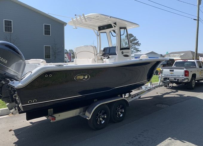 27’ Center Console | Garmin + Joystick | Wildwood FishSandbar & Cruise