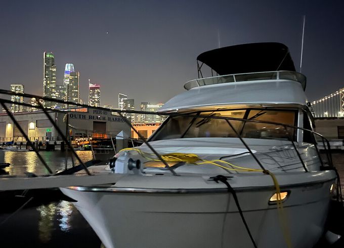 Comfortable cruiser on San Francisco Bay