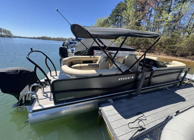 BRAND NEW 15 PASSENGER PREMIER 230 TRITOON LAKE NORMAN