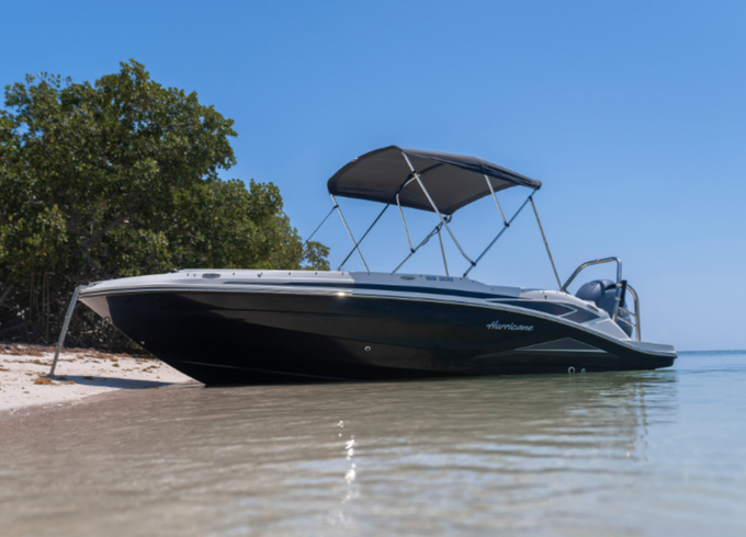 Sun Deck Sport 205 #1 Swim Platform and Bow ladder