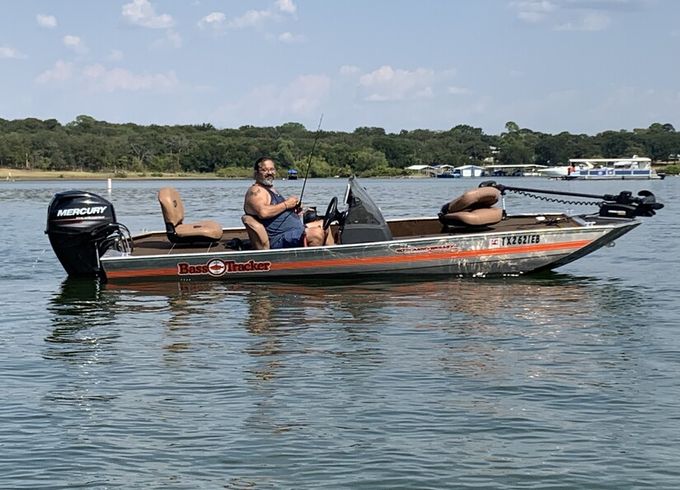 Bass Tracker Fishing Boat