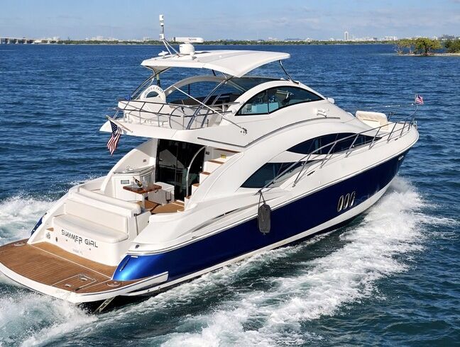 Cruiser Sport 55’ Flybridge ( book 4 hours, enjoy 5 during weekdays)