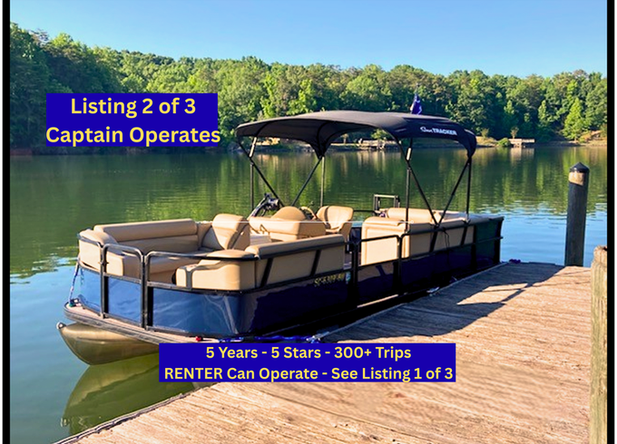 LakeWylieCruzin#2-Includes Gas/Ice/Floats-Boat in Lake-Ready to Board!