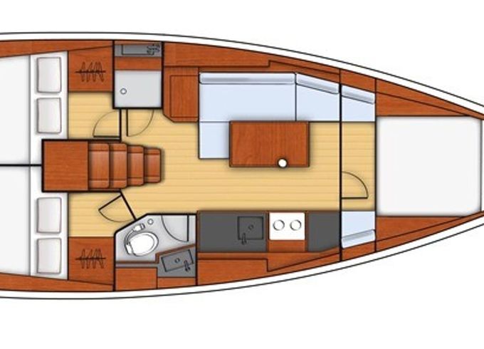 Beneteau Oceanis 38 Grey Pearl