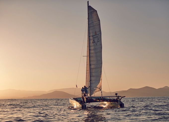 Custom Built Eco Catamaran La Bella Verde