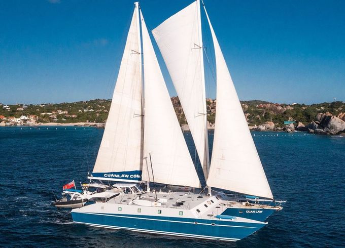 Custom Built Trimaran Cuan Law