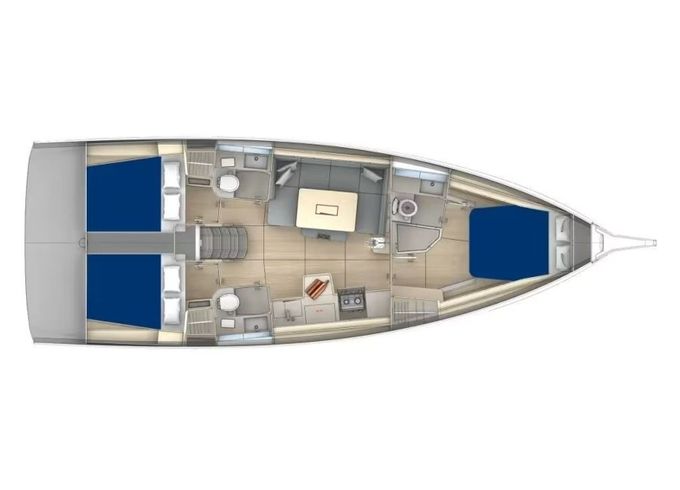 Dufour 41 Moorings 25