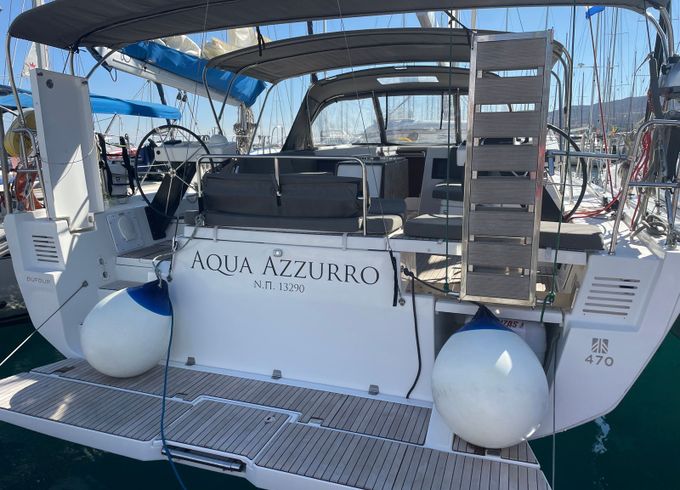Dufour 470 Aqua Azzuro