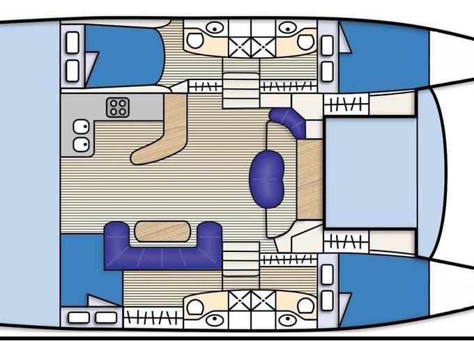 Fountaine Pajot Cumberland 46 Dimanche