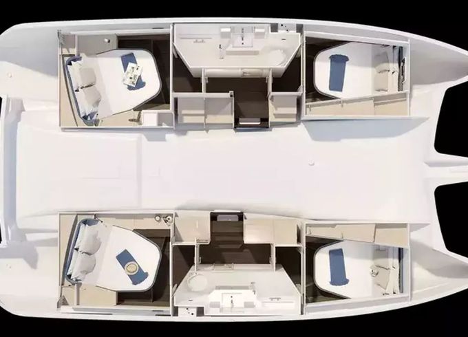 Fountaine Pajot New 41 Yellow Dog