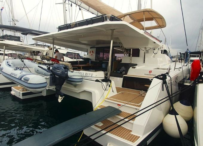 Fountaine Pajot Elba 45 Adria Blue