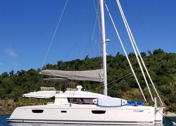 Fountaine Pajot Ipanema 58 Blue Pepper