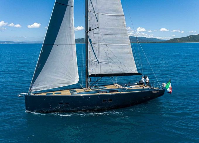 Hanse 575 Kind of Blue
