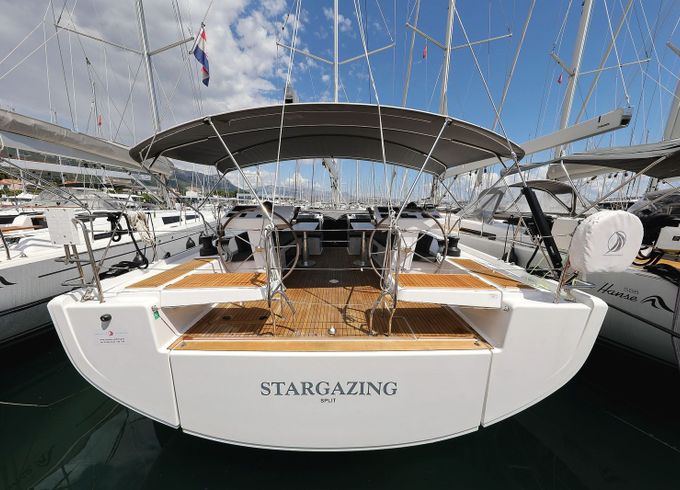 Hanse 548 Stargazing