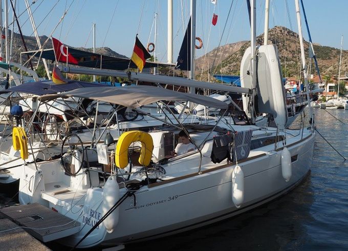 Jeanneau Sun Odyssey 349 Blue Dreams