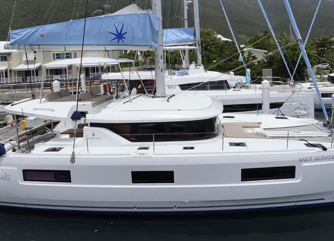 Lagoon 46 Knot Working
