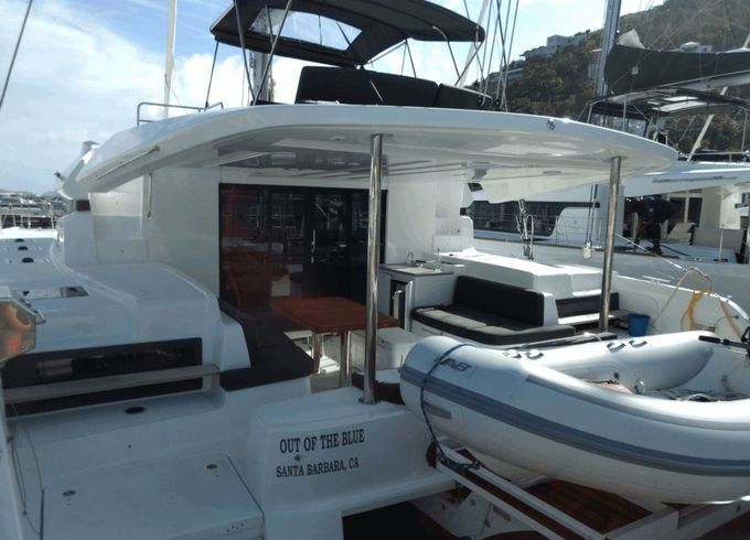 Lagoon 50 Out of the Blue