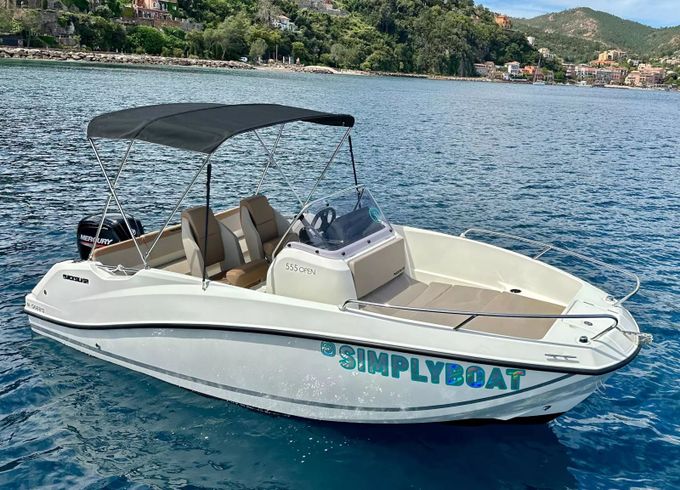 Quicksilver 555 Open Blue Lagoon