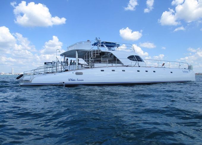 Serenity 73 White Swan