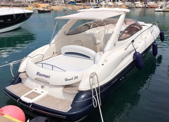 Sunseeker 34 Blaumari