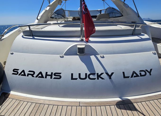 Sunseeker Camargue 50 Sarah's Lucky lady