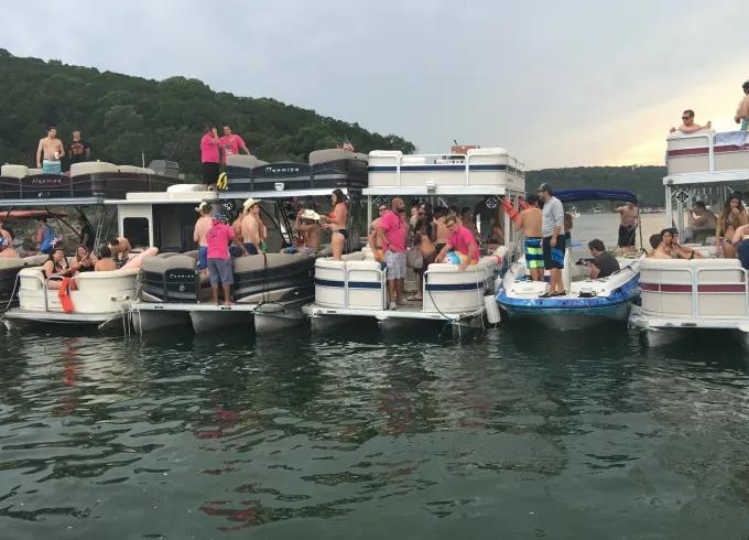 Premier Tritoon - Party Boat Rental in Austin / Lake Travis!!