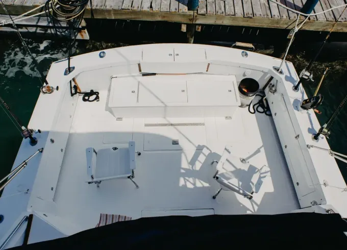 Charter the 35' Bertram/Criscraft Fishing boat #GMB35CRIS  in Cancún