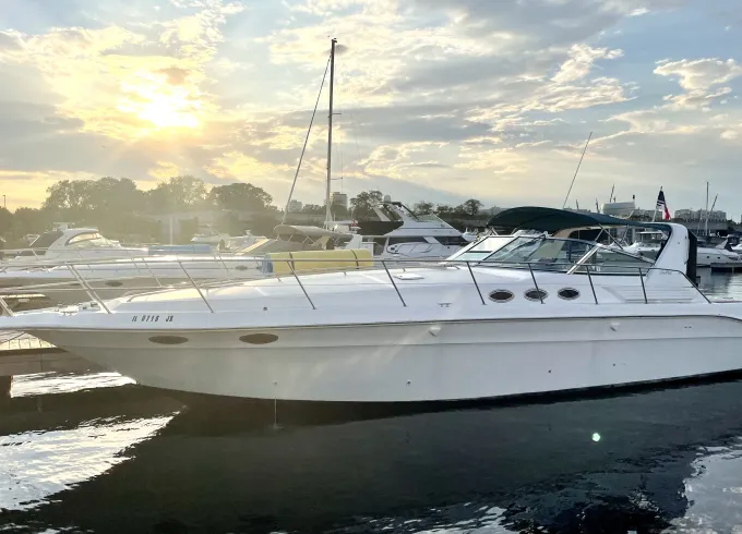 44' Sea Ray Express Luxury Motor Yacht in Chicago with USCG Captain
