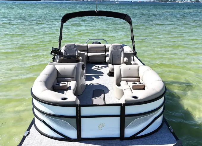 2021 New Cypress Cay 23ft Tritoon Boat for Rent in Holmes Beach!!