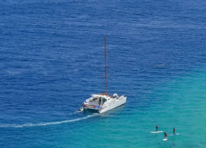 50ft Power Catamaran Rental in Cabo San Lucas, Baja California Sur
