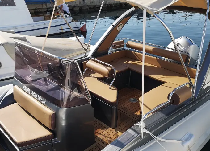 Rent this 23' Shark RIB in Biograd na Moru, Croatia