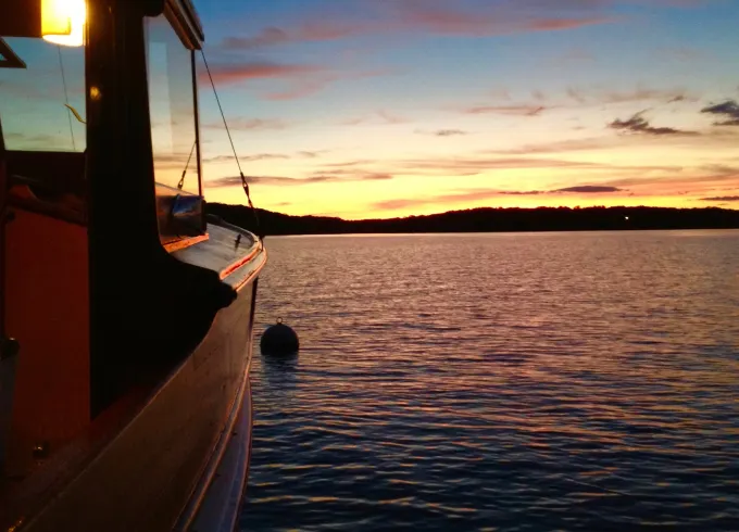 Charter a 30' Classic Wooden Motor Boat in East Hampton, NY