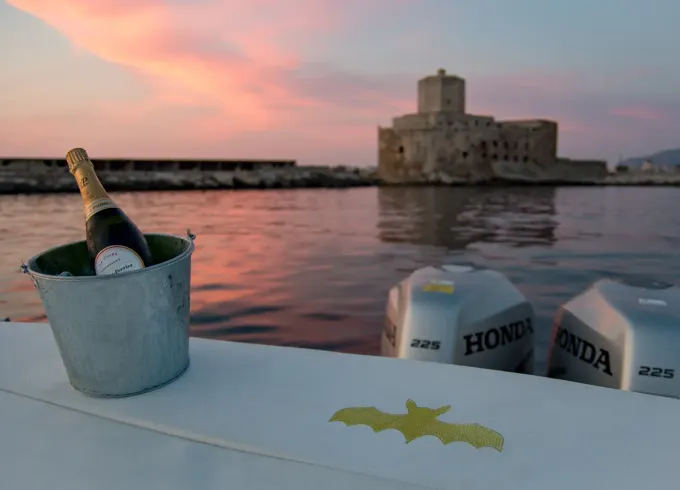 Bat 996 Open Speedboat RIB rental in Trapani