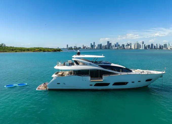 Luxe 96' Sunseeker: 4 Staterooms, Tender and Water Toys serving South Florida