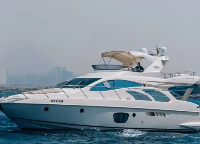 Charter the Azimut 55ft Yacht for Exclusive Dubai Adventures