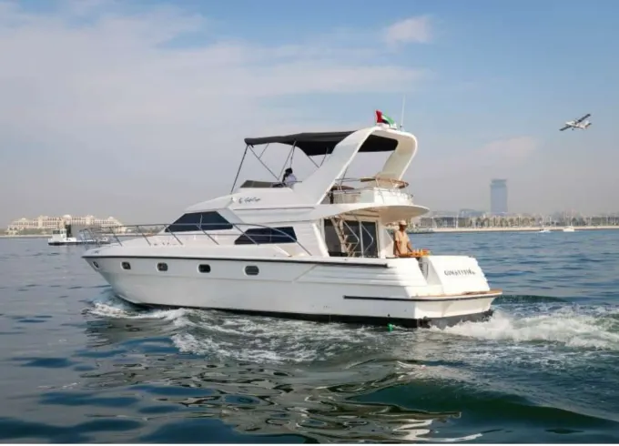 Luxury 55 Model Premium Yacht Charter for Cruise in Dubai