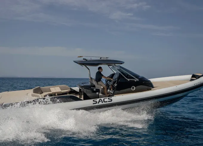 Sacs 44 "Bolero III" Speedboat In Ibiza