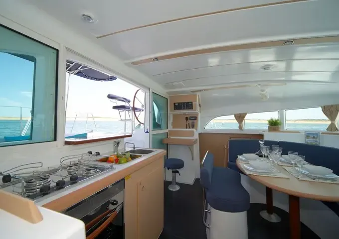 Enjoy Estonia with this Lagoon 421 Cruising Catamaran for 16 People