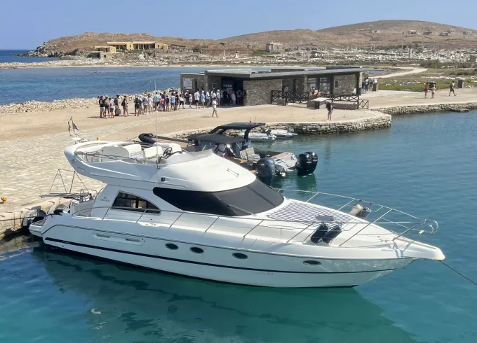 42' Cranchi Atlantique M/Y Oxeed Flybridge Motor Yacht / Athens Charter Yacht