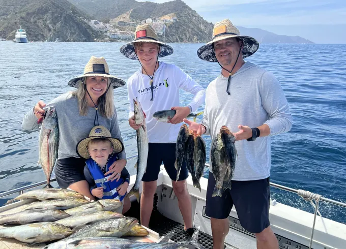 Sportfishing in Los Angeles 1/2-Full day trips local and island freelance