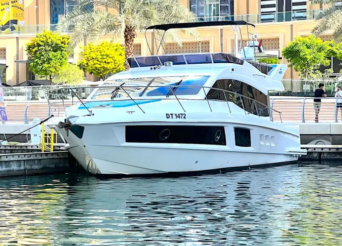 50ft Majesty Luxury Yacht Rental in Dubai, United Arab Emirates