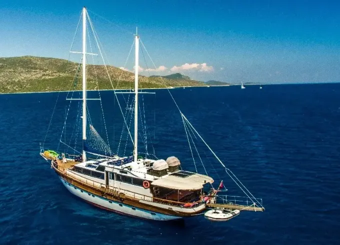 78' Sailing Gulet for 10 People in Muğla