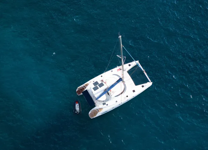 Catamaran Sailing Fountain Pajot Bahia 46 Rental in Amarilla Golf, Canarias