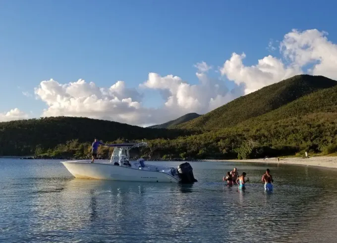 Explore the USVI and BVI on a 32ft Cape Horn Private Charter Boat!
