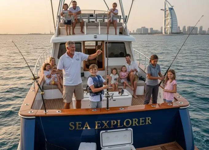 Luxury Fishing Experience | 95% Success | Learn While Fishing up-to 20 Guests