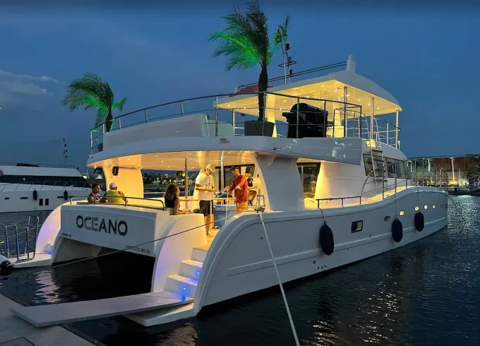 Oceano 60ft Luxury Catamaran Rental in Rio de Janeiro, Brazil w/ concierge
