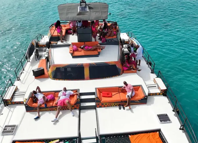 VIP Island Cruise – 65ft Power Cat Marine Catamaran to Saona or Catalina