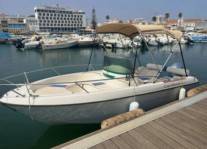 Cap Ferret 550 Open with 80hp Rental in  Faro, Portugal